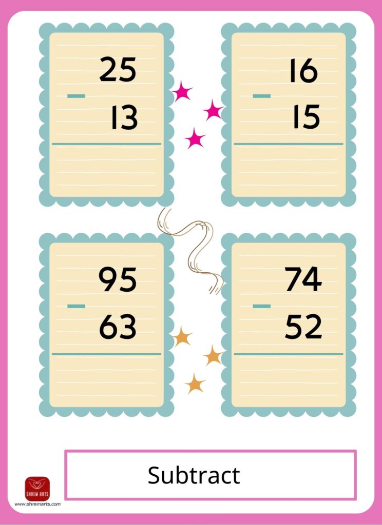 Simple Math Equation Kg2 Math sheets for KG2 - Shrem Arts & Crafts